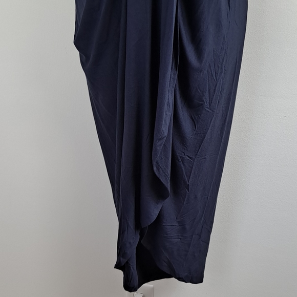 NWOT! Navy Dress L, marked large but will best fit medium. - Picture 3 of 5